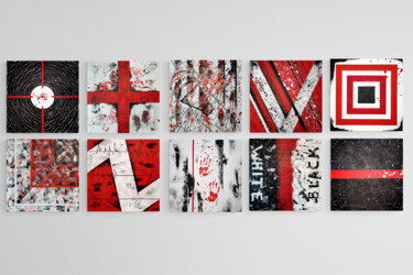 "Pray for Ukraine!" (Set of 10) Painting